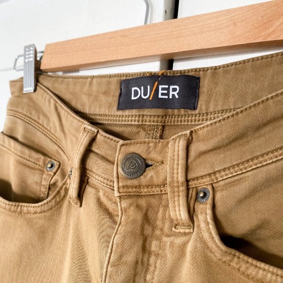 DUER | No Sweat Pant Slim Tobacco Brown Pants - Picture 4 of 8